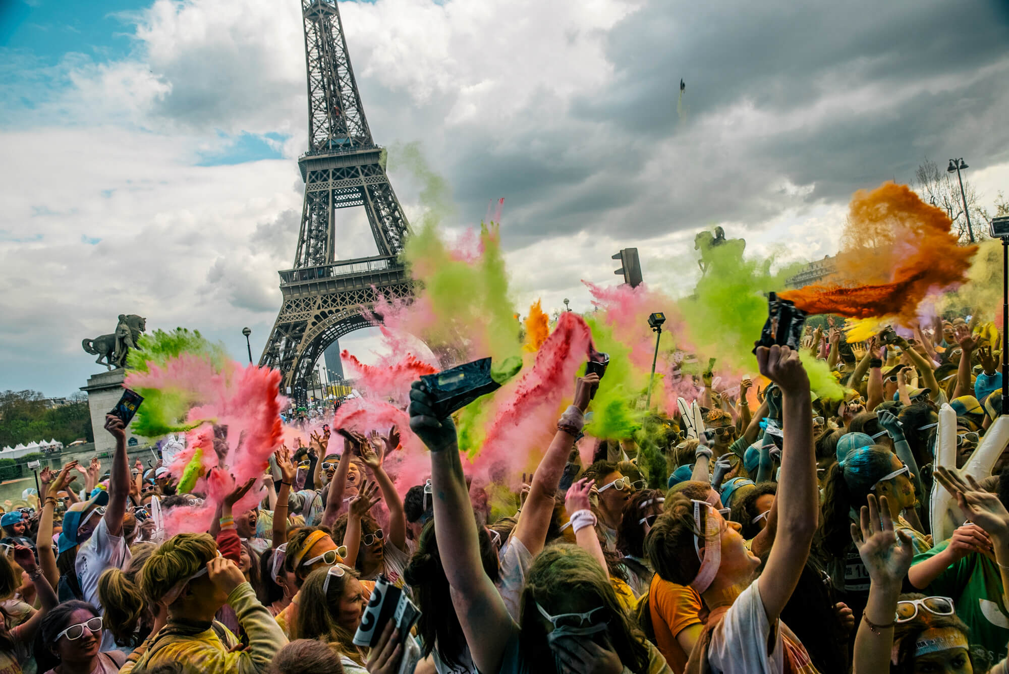 Sephora color run tour eiffel